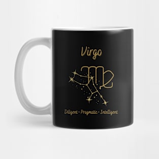 Astrology Collection - Virgo (Symbol & Constellation) Mug